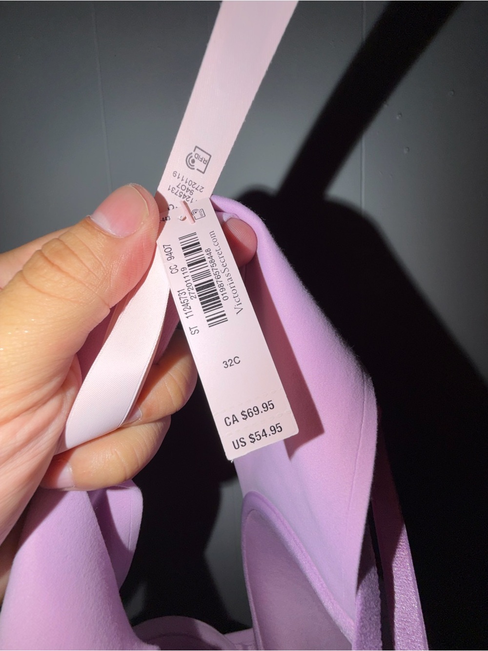 Victoria's Secret Light Pink Padded T-Shirt Bra 32C - Picture 7 of 7